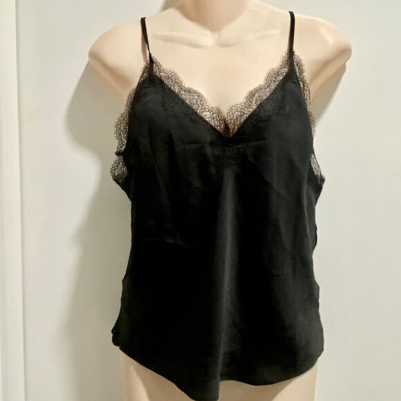5) Trendy Victoria's Secret Y2K Coquette Lace Witch Grunge Whimsy Camisole Top M - Picture 1 of 7